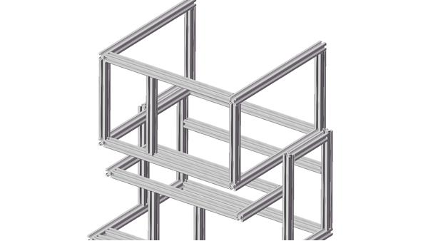 鋁型材機(jī)器設(shè)備機(jī)架圖紙設(shè)計要多久？